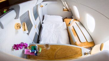 Emirates A380 first class