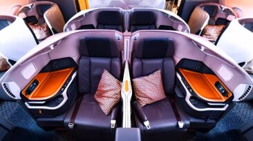 Singapore Airlines business class