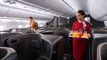 Turkish Airlines business class