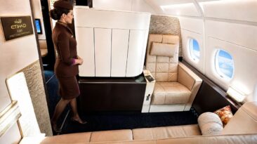Etihad A380 First Class Apartment